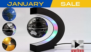 LED Magnetic Levitating Floating Globe Lamp - 3 Styles