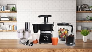 7-in-1 Compact Food Processor - With Included Accessories!