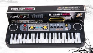 Kids' Electronic Keyboard Toy With Microphone - 2 Options