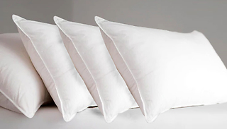 Hotel-Quality Luxury Duck Feather Pillows - 1, 2 or 4-Pack!