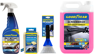4-Piece Winter Car Cleaning & Maintenance Essentials