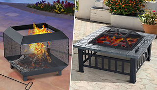 Premium Garden Fire Pit - 2 Models