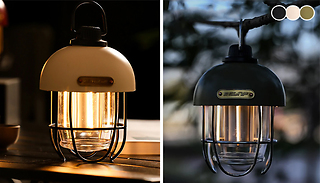 Retro Style LED Hanging Lantern - 3 Colours!
