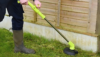 12V Cordless Grass Trimmer - Optional 10-Pack of Replacement Blades!