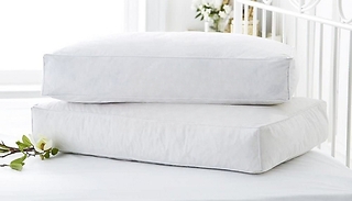 1 or 2-Pack Luxury Box Pillow