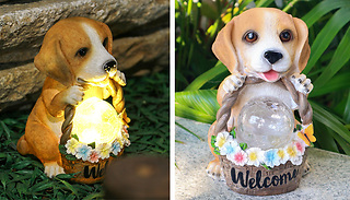 Mini Puppy Dog Solar Light