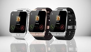 9-in-1 Touch Smartwatch with Heart Monitor & HD Cam - 4 Colours