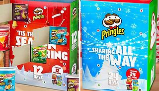 12 or 24-Day Pringles Christmas Advent Calendar