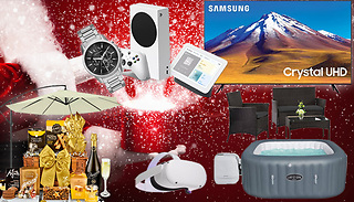 Santa's Mega Mystery Gift Box - Samsung TV, Xbox S, Armani Watch & Mor ...