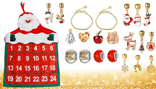 24-Day Jewellery Advent Calendar with Gifts made with Crystals from Sw ...
