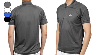 2-Pack of Adidas Golf Polo Shirts - 4 Colours & 4 Sizes