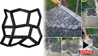 Reusable Concrete Path & Driveway Moulds - 4 Designs