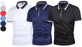Casual Trim Polo Shirt - 6 Colours & 6 Sizes