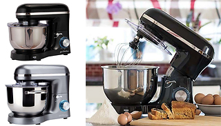Electric Standing Mixer with Splash Guard - 3 Sizes