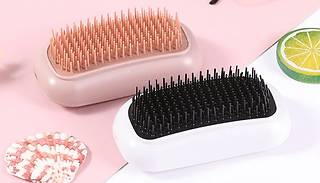 Electric Silicone Massage Hair Brush - 3 Colours