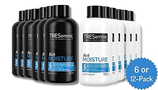 6 or 12-Pack of Tresemme Moisture Rich Conditioner - With Vitamin E fo ...
