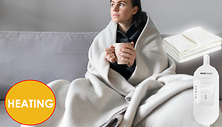 Premium Soft Fleece Electric Blanket - 3 Sizes