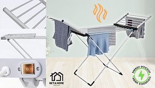 Electric Heated Clothes Airer - Energy Efficient