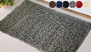 Soft Shaggy Rug - 4 Sizes & 6 Colours