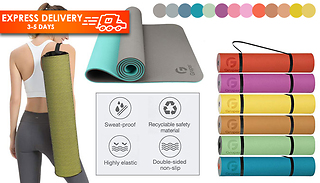 Anti-Slip Yoga Mat - 13 Colours