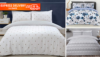 Sleepdown Easy Care Comfort Duvet Set - 3 Designs & 3 Sizes