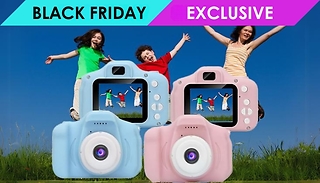 Kids' Digital Video Camera with Optional 32GB SD Card - 2 Colours