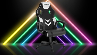 Adjustable Gaming Chair with Headrest - 4 Colours