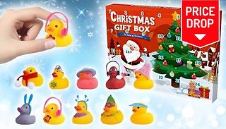 Christmas Rubber Ducks Countdown Advent Calendar - 3 Designs