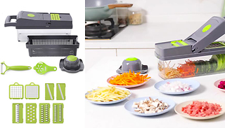 14-In-1 Food Preparer with Collection Basket