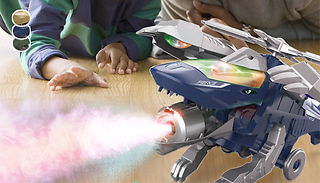 Transforming Fire Breathing Helicopter Dinosaur Toy – 3 Colours!