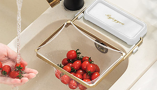 Kitchen Sink Strainer with 50-200 Fine Nets - 4 Colours