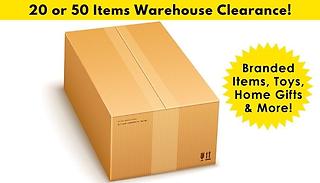 Mystery Wholesale Clearance Box - 20 or 50 Items