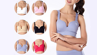 Seamless Comfortable Sports Bras - 7 Colours & 6 Sizes