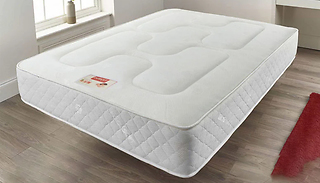 Cool Blue Memory Foam Sprung Mattress - 6 Sizes