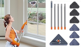 Faboer Adjustable Triangle Cleaning Mop