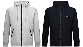 Mountfield Unisex Zip Up Hoodie With Pockets- 2 Colours & 4 Sizes