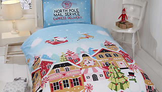 Christmas Gingerbread Town Duvet Set - Single or Toddler