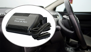 Roadster 120W Portable Car Heater & Fan