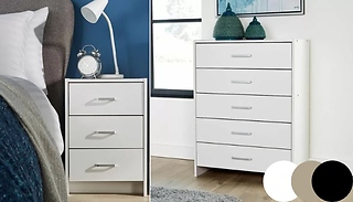 Stratford Chest of Drawers or Bedside Cabinet - 3 Colours