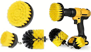 Electric Drill Cleaning Brush Accessories Set - 3-Pack