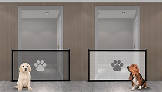 Folding Pet Safety Gate - 2 Sizes, 2 Colours