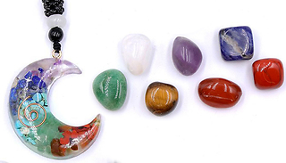 7-Piece Chakra Yoga Stones Set