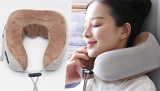 Neck Massager Memory Foam Travel Pillow