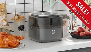 HOMCOM Family-Size 6.5L Air Fryer Oven - With Free Accessory Bundle!