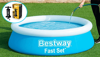 Bestway 6ft Pool With Air Inflation Pump