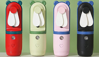 Mini USB Portable Misting Hand Fan - 4 Colours