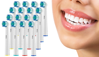 Oral B Compatible Replacement Electric Toothbrush Heads - 4, 8, 16, 24 ...