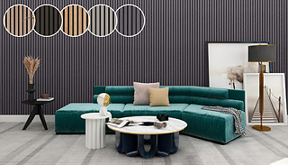 Acupanel Acoustic Wood Slat Wall Panelling - 5 Colours