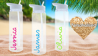 Personalised Water Bottle - 1 or 2