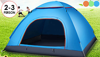 3-Person Pop-Up Portable Waterproof Camping Tent - 3 Colours